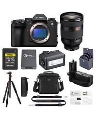 Sony a1 Ii Mirrorless Camera, Bundle with Fe 28-70mm f/2 Gm Lens, 160GB Memory Card, Card Reader, iFlash, Battery Grip, Extra Battery, Tripod,