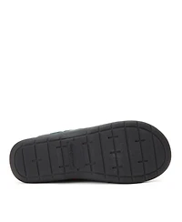 Dearfoams Women's Darcy Quilted Cuff Velour Clog House Slipper