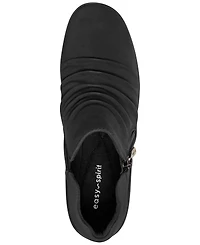 Easy Spirit Women's Aleta Side Zipper Casual Flat Booties
