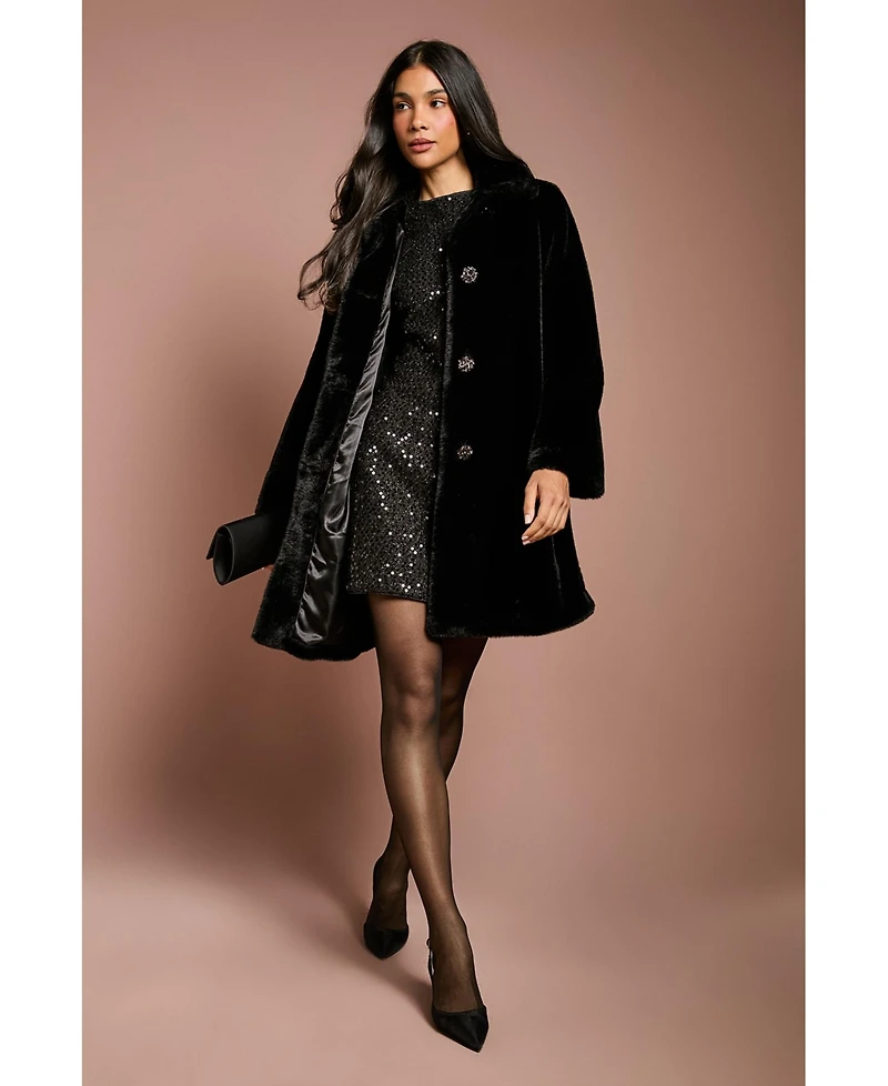 Coast Women's Button Through Occasion Coat