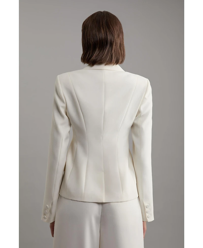 Karen Millen Women's Crepe Blazer Jacket