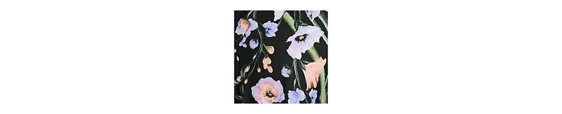 Coast Women's Print Shirt Dress With Lace Trims