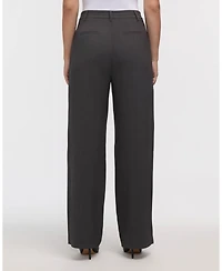 Ellen Tracy Women's Pleated Wide Leg Pant