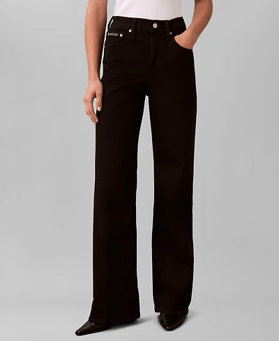 Calvin Klein Jeans Women's Ultra High Rise Wide Leg