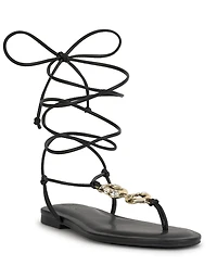 I.n.c. International Concepts Women's Hakima Lace-up Flat Sandals, Macy's Exclusive