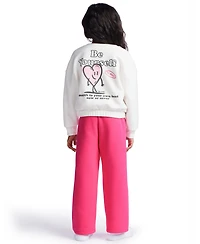 Color Lab Girls 2T-6X Crewneck Long Sleeve Sweatshirt
