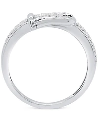 Macy's White Diamond Ring (1/4 ct. t.w.) Sterling Silver