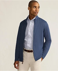 Lands' End Men's Bedford Rib Full Zip