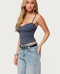Edikted Women's Katanya Lace Up Top