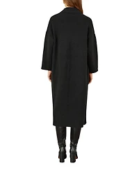 Yumi Women's Knitted Maxi Cardigan With Pockets