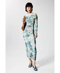 Desigual Women's Long combined dress