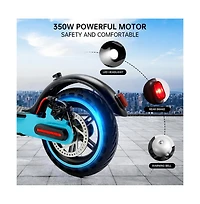 Artudatech 8.5-inch folding electric scooter with app, 350W, 35km range, 30km/h city commuting lights