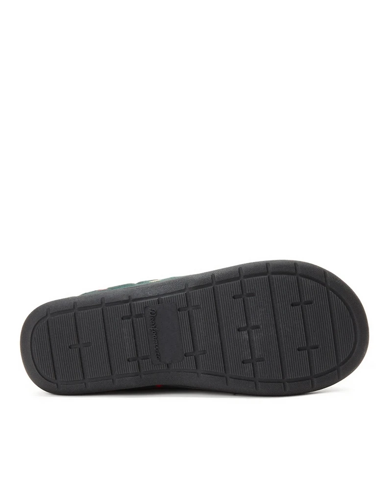 Dearfoams Women's Darcy Quilted Cuff Velour Clog House Slipper