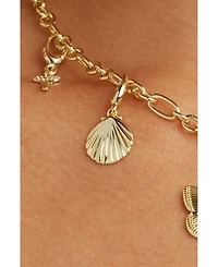 Untamed Petals Shell Charm