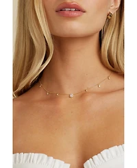 Untamed Petals Miles Crystal Choker