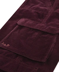 abercrombie Kids Big Girls Corduroy Wide Leg Cargo Pants