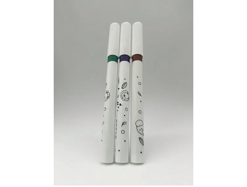 Htutwoo 60 Colors Paint Pens Paint Markers, Oil Based Waterproof Marker Pen Set, Works on Rocks Painting, Fabric, Canvas, Glass, Mugs, Diy Craft