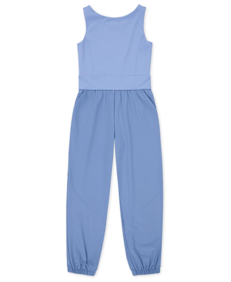 abercrombie kids Girls Sleeveless Round Neck Jumpsuit