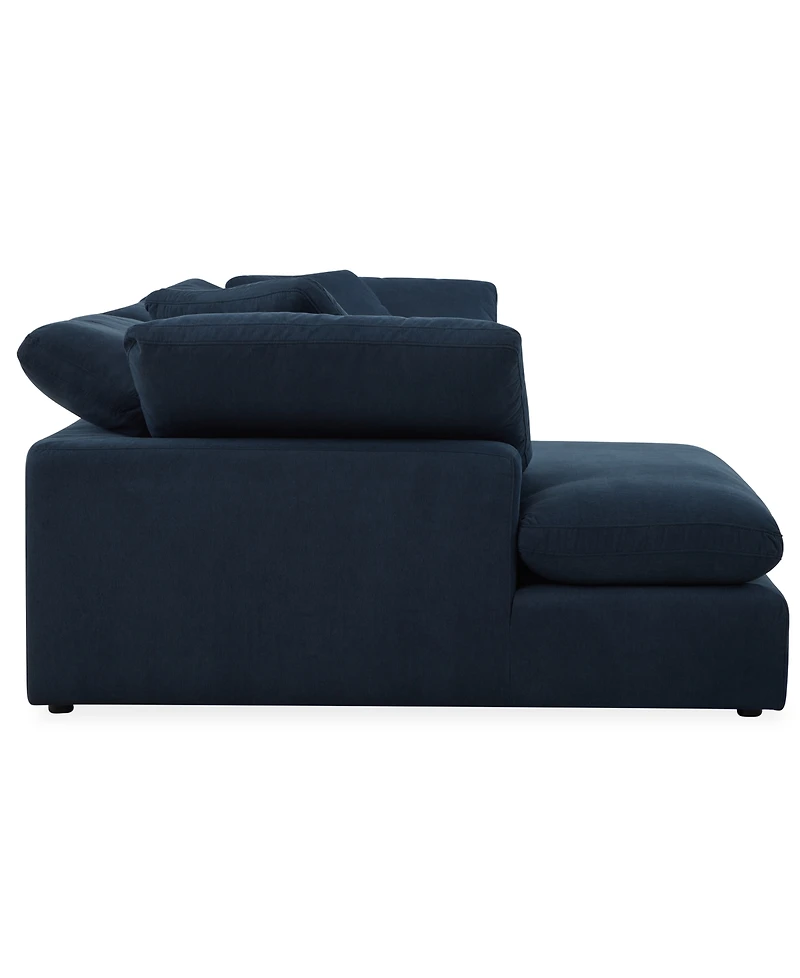 Furniture Fog 3-Pc. Fabric Chaise Sectional Sofa Set