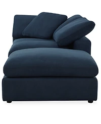 Furniture Fog 3-Pc. Fabric L-Sectional Ottoman End Sofa Set