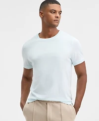 Alfani Men's Mercerized Cotton Short Sleeve Crewneck T-Shirt, Created for Macy's