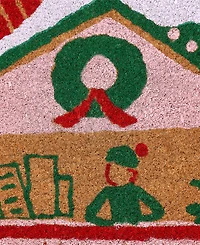 Hallmark House Holiday Outdoor Coir Doormat, 18" x 30"