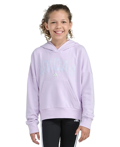 adidas Girls 8-16 Long Sleeve Hoodie