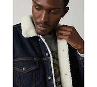 Levi's Men's Regular Fit Sherpa Denim Trucker Jacket