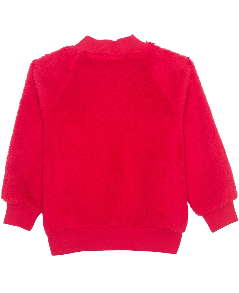 The Grinch Girls 2T-6X Zipper Woobie Jacket