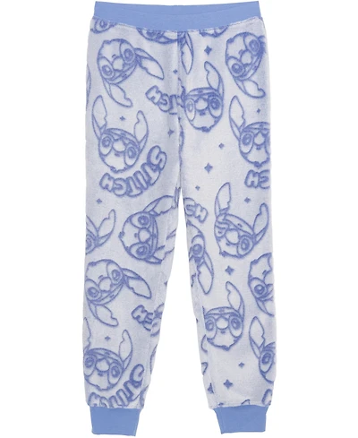 Disney Girls 7-14 Debossed Plush Jogger Pull-On Pants