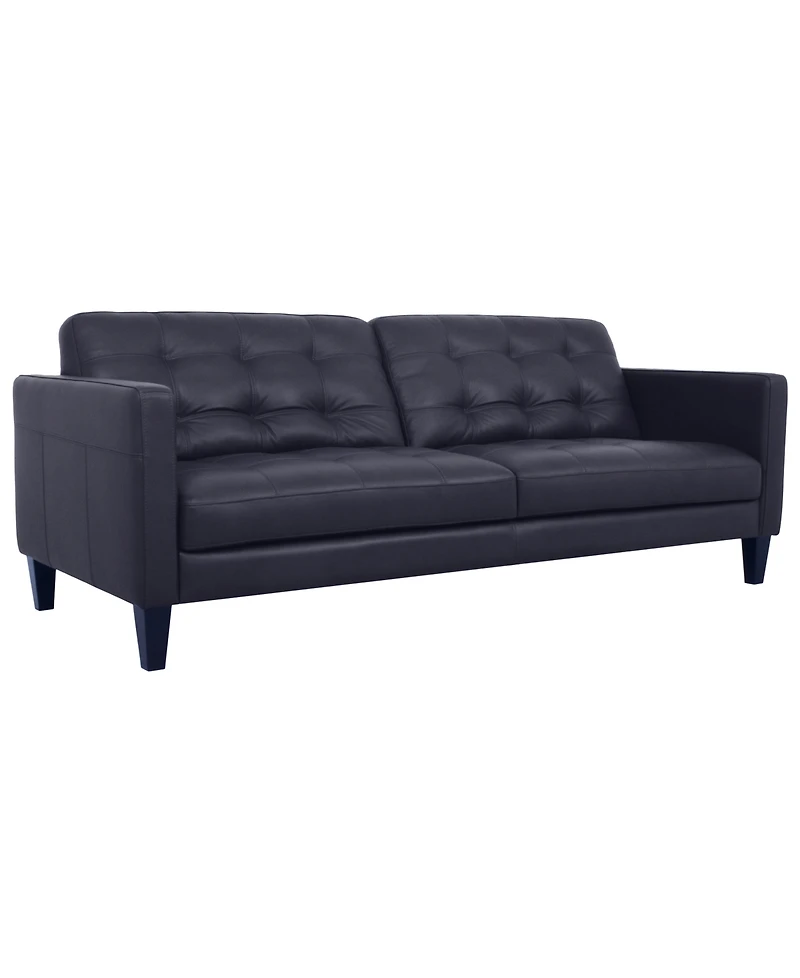 Pezley Leather Sofa, Created for Macy's