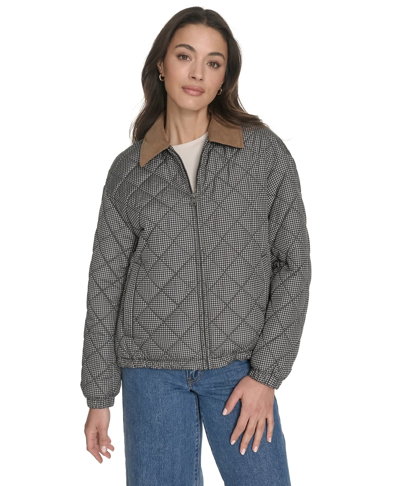 Levi's Women's Regular Diamond Quilted Jacket