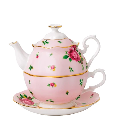 Royal Albert New Country Roses Tea Party Pink Tea For One