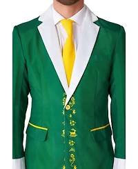 Suitmeister Men's Costume - Official Elf Christmas Halloween Outfit Set Green Yellow