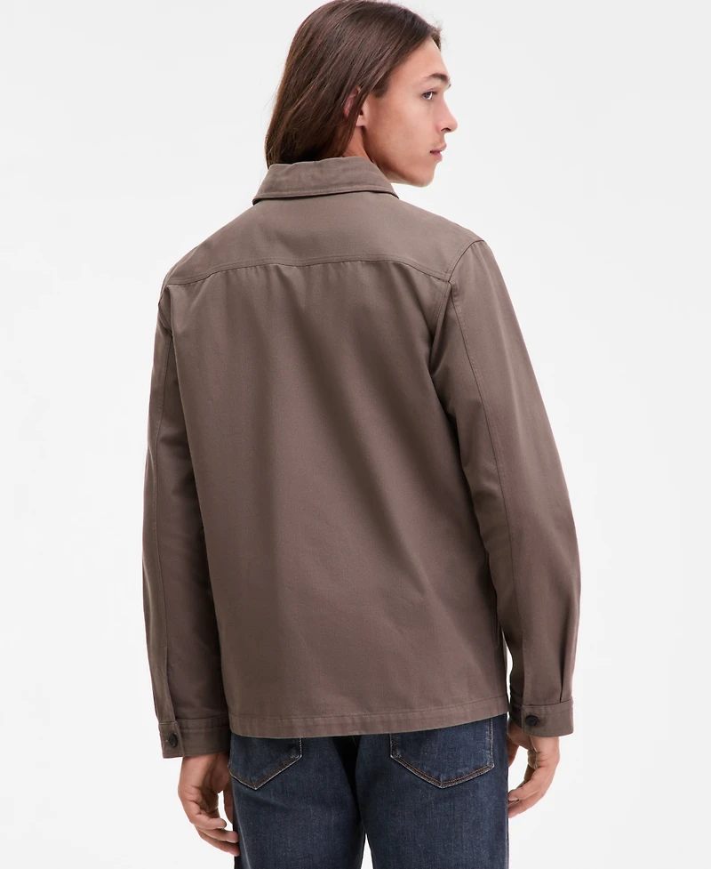 Hugo by Boss Men's Epoldo Oversized-Fit Long-Sleeve Shirt