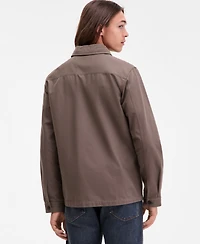 Hugo by Boss Men's Epoldo Oversized-Fit Long-Sleeve Shirt