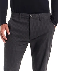 Vintage & Black Men's Regular-Fit Grid Pants
