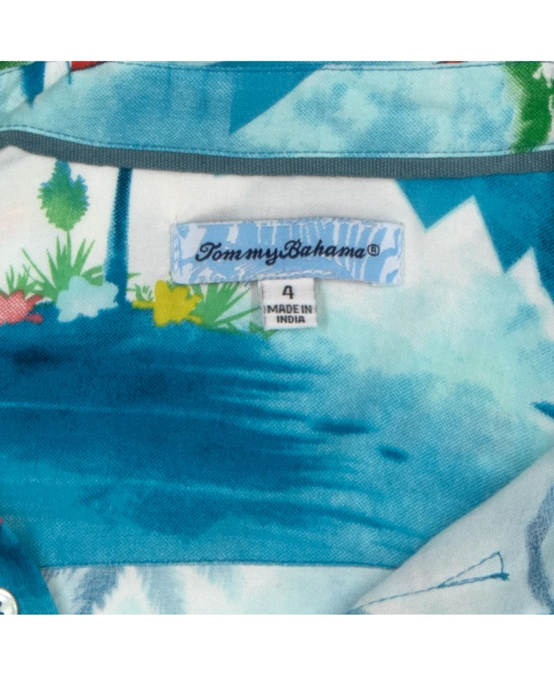 Tommy Bahama Boys Classic Woven Woven Polo Shirt