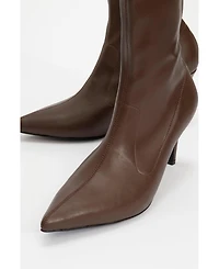 Prologue Shoes Thalin Zip Stiletto Boot (Women