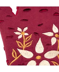 Women s Artisan Crafted Fleece Lined Viola Fingerless Gloves