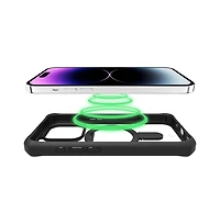 ITSkins Hybrid_R MagSafe Case with Stand for Apple iPhone 15 Pro Max
