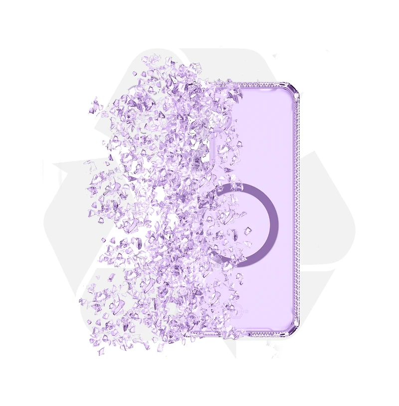 ITSkins Hybrid_R Vapor MagSafe Case for Samsung Galaxy S25 Plus