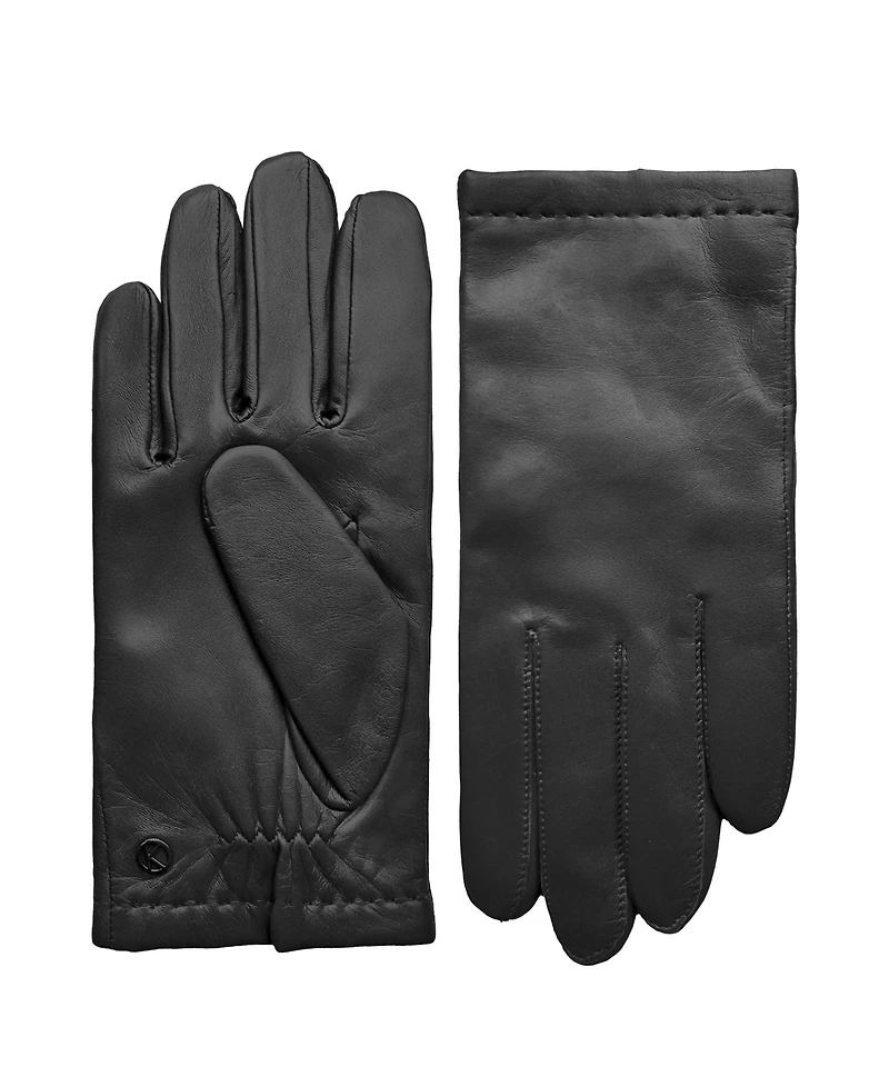 Kessler Men's Men`s Premium Lamb Leather Touchscreen Gloves "Jordan" Cashmere Lining