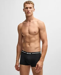 Hugo Boss Men's 3-Pack Bold Logo Trunks