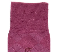Perry Ellis Portfolio Men's Diamond Stitch Socks - 1 pk.