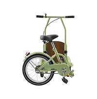 Artudatech Children/Lady Folding Pet Dog Tricycle Cart Reverse Three-wheel Bike