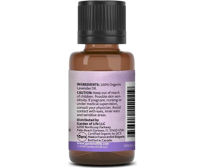 Garden of Life Essential Oil, Lavender 0.5 Oz