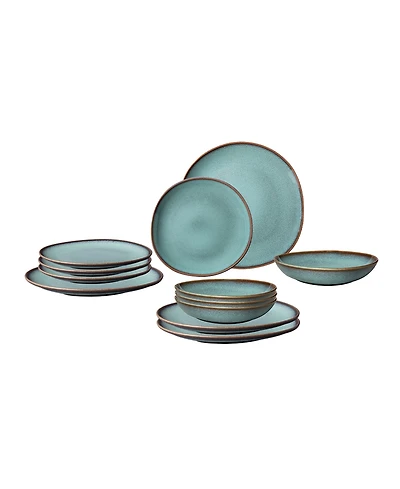 Villeroy & Boch Lave 12-Pc. Dinnerware Set, Service For 4