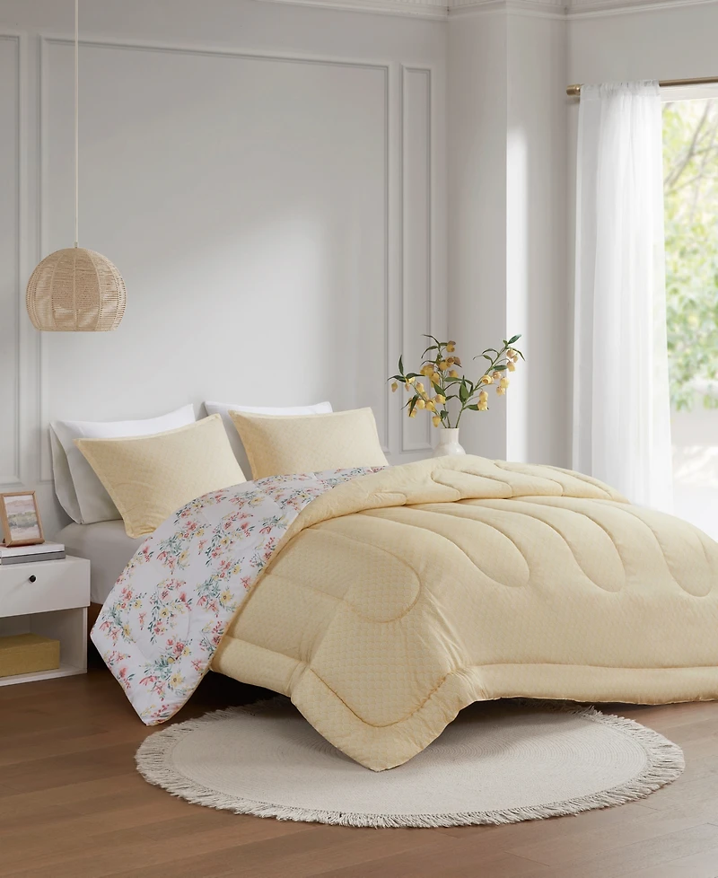 Addison Park Charlotte Reversible 3-Pc. Comforter Sets