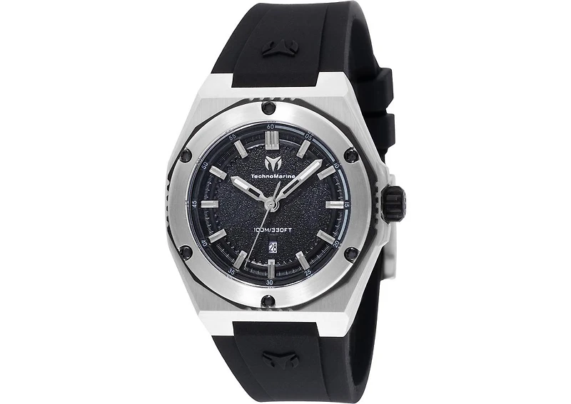 Technomarine Women's Tm-416050 Coral Quartz Black Dial Watch